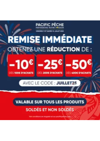 Prospectus Pacific Pêche STRASBOURG - LAMPERTHEIM : OFFRE SPECIALE REMISE IMMEDIATE