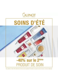 Prospectus Guinot LAUDUN : SOINS D'ÉTÉ