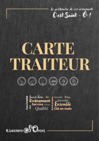 Prospectus E.Leclerc SAINT ORENS DE GAMEVILLE : CARTE TRAITEUR ST-O