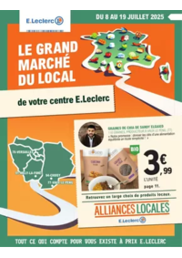 Prospectus E.Leclerc ETAMPES : LE GRAND MARCHE DU LOCAL - ALLIANCES LOCALES