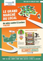 Prospectus E.Leclerc : Alliances locales