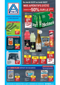 Prospectus Aldi Charmes : Nos apéritifs jusqu'à -50% sur le 2ème