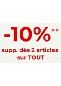 Prospectus Caroll Langueux : -10% dès 2 articles sur TOUT