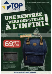 Prospectus Top Office Saint-Maximin : UNE RENTREE, VERS DES STYLES À L'INFINI