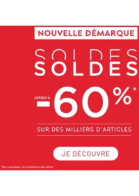 Prospectus Eurodif VERSAILLES : SOLDES jusqu'à -60 %