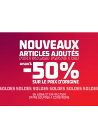 Prospectus Foot Locker Marseille CC Géant La Valentine Quartier de la Valentine Route de la Sablière : SOLDES jusqu'à -50 %