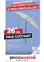 Prospectus Bricomarché : Les rendez-vous à prix ensoleillés