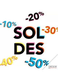 Prospectus Trésor Bijoux BETHUNE : Soldes