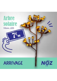 Prospectus NOZ Valmont : ARRIVAGE Arbre solaire