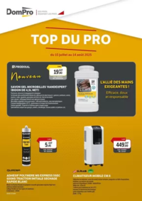 Prospectus Dompro SOUAL : Top Du Pro