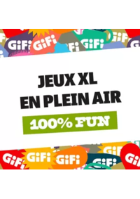 Prospectus Gifi HAUTMONT : Mission plein air : rires, jeu et bêtises garanties !