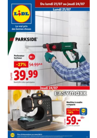Prospectus Lidl BOUSSY SAINT ANTOINE : Bricolage, jardinage, jouets et vêtements pour enfants… et bien plus encore chez Lidl !