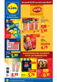 Prospectus Lidl ANCENIS : Laissez-vous emporter par les saveurs de l'Espagne avec la gamme Sol & Mar chez Lidl !
