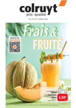 Prospectus Colruyt : Frais & Fruité
