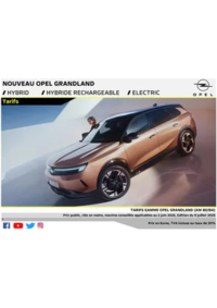Prospectus Distributeur OPEL SARL GARAGE DU 45EME PARALLELE PONT-DE-L'ISERE : Opel Nouveau Grandland