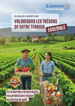 Prospectus E.Leclerc : ALLIANCES LOCALES
