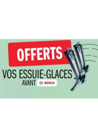 Prospectus Carglass QUIMPER : Vos balais d'essuie-glaces avant Bosch OFFERTS
