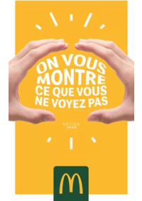 Prospectus McDonald's - SAINT QUENTIN 2 : ON VOUS MONTRE CE QUE VOUS NE VOYEZ PAS