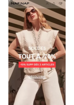 Prospectus NAF NAF : SOLDES TOUT À -70%