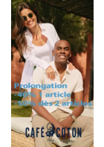 Promos et remises  : Prolongation -40% 1 article -50% dès 2 articles
