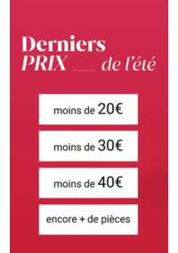 Prospectus Bréal Liévin : Derniers prix de l'été femme