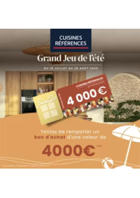Prospectus Cuisines références LONGEAULT : Le grand jeu de l'été est lancé !