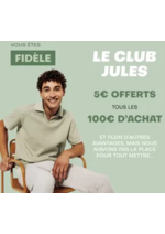 Prospectus Jules : Le club jules