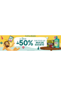 Prospectus KING JOUET BRIVE LA GAILLARDE : Offre Jeux de société : Le 2ème à -50%