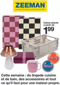 Prospectus Zeeman Marcq-en-Baroeul : Cette semaine : du lingede cuisine et de bain, des accessoires et tout ce qu'il faut pour une maison