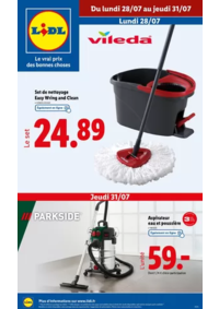 Prospectus Lidl LAGNY LE SEC : Découvrez une sélection de produits de sport, ménage et ameublement en supermarché Lidl !