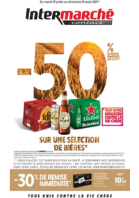 Prospectus Intermarché Contact LA BONNEVILLE-SUR-ITON : GEN AOUT 1