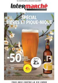 Prospectus Intermarché Super Besançon - Pl de Coubertin : BIERES/PIQUE-NIQUE