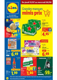 Prospectus Lidl CHALON SUR SAONE : Cette semaine, retrouvez un ensemble de produits de grandes marques à prix Lidl