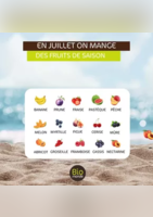 Juillet fruits & legumes - Biomonde