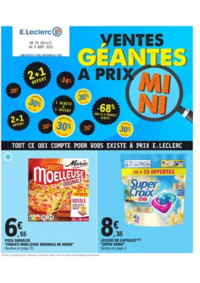 Prospectus E.Leclerc VILLERS COTTERETS : VENTES GEANTES