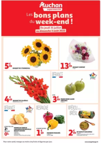 Prospectus Auchan Supermarché Paris 12 Reuilly : Les bons plans du week-end dans votre super !