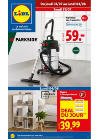 Prospectus Lidl BOUCHAIN : Bricolage, mode et ameublement, ne manquez pas cette nouvelle vente Lidl !