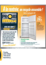 Prospectus Proxi Confort : BP Tabloid Septembre 2025