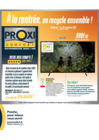 Prospectus Proxi Confort COMMERCY : BB Tabloid Septembre 2025