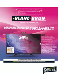 Prospectus Blanc Brun FROIDECONCHE : Tabloid Septembre 2025