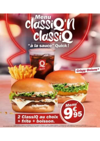 Prospectus Quick TOURS : En ce moment
