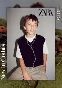 Prospectus ZARA SAINT ETIENNE : Boy's New in Cloches
