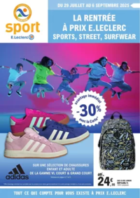 Prospectus Sport et Loisirs E.Leclerc Soustons : Sports, street, surfwear