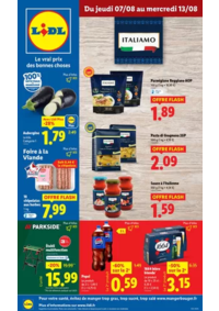 Prospectus Lidl ST POL SUR TERNOISE : Savourez le meilleur de la cuisine italienne avec notre gamme Italiamo à prix Lidl !