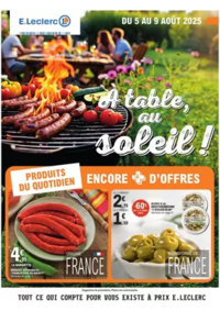 Prospectus E.Leclerc ST JEAN D'ANGELY : TRAFIC POUVOIR DACHAT 10