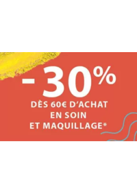 Prospectus Passion Beautés Feurs : Profitez de -30% dès 60€ en soin et maquillage* !