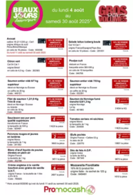 Prospectus Promocash Aurillac : Catalogue Promocash