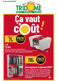 Prospectus Tridôme MENDE : Ça vaut le coût!