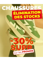 Prospectus Dégriff'Stock : Elimination des stocks -30% SUPP sur les promos