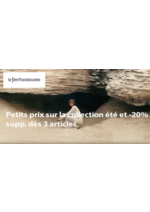 Promos et remises  : Petits prix sur la collection été et -20% supp. dès 3 articles